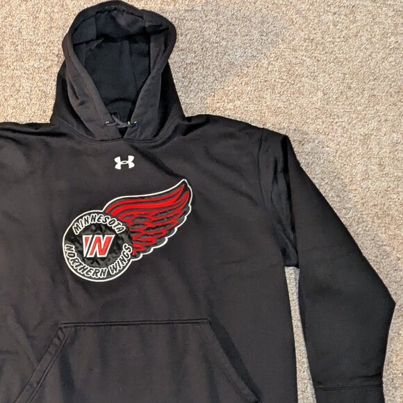 Minnesota Northern Wings Hockey Hoodie, Men's 2XL - Picture 1 of 5